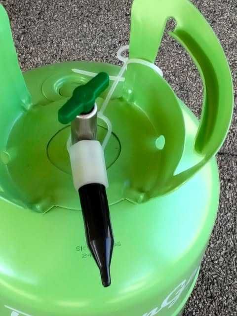 Butla gazowa po helu