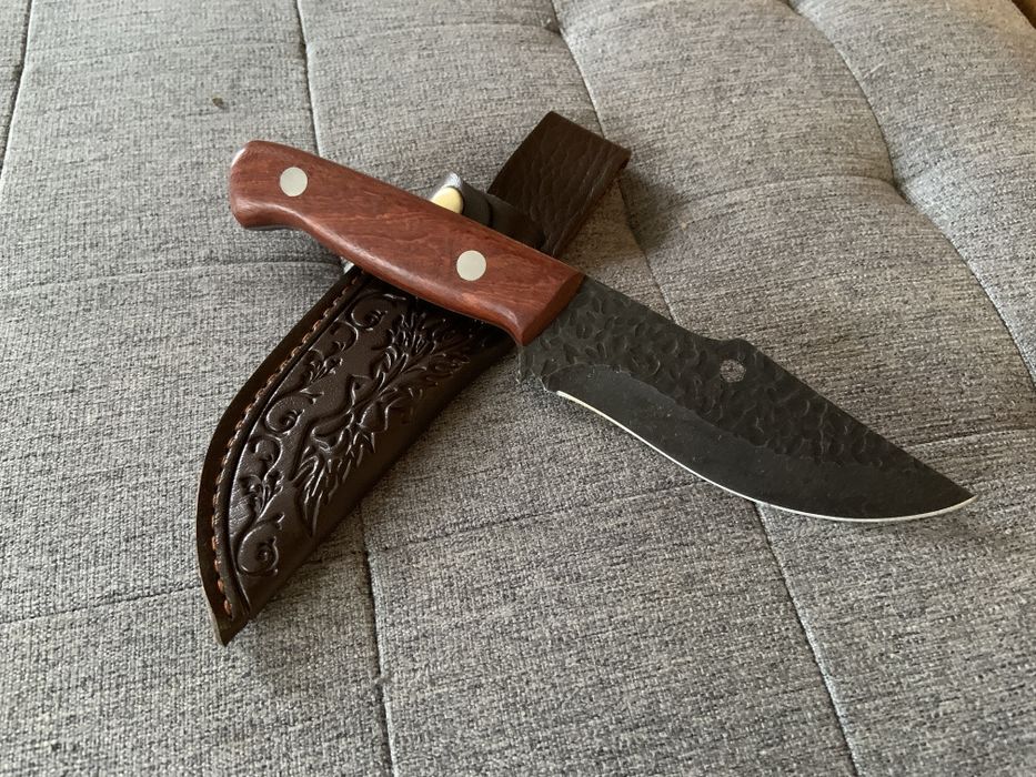 Ніж кухоний кований Нож кухонный универсальный Нож ручной работы кован