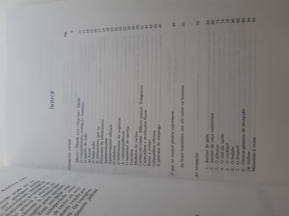 Livro das boas maneiras