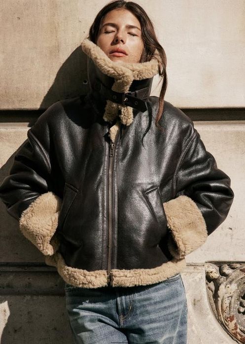 Зимова дублянка Zara