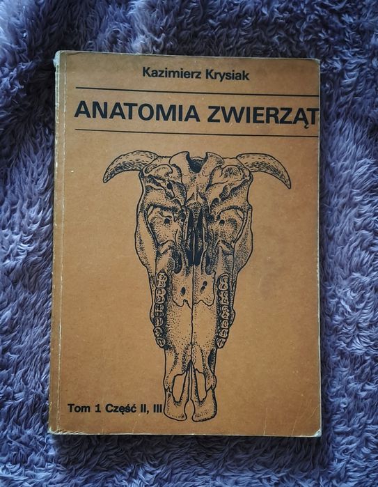 Anatomia zwierząt Krysiak komplet