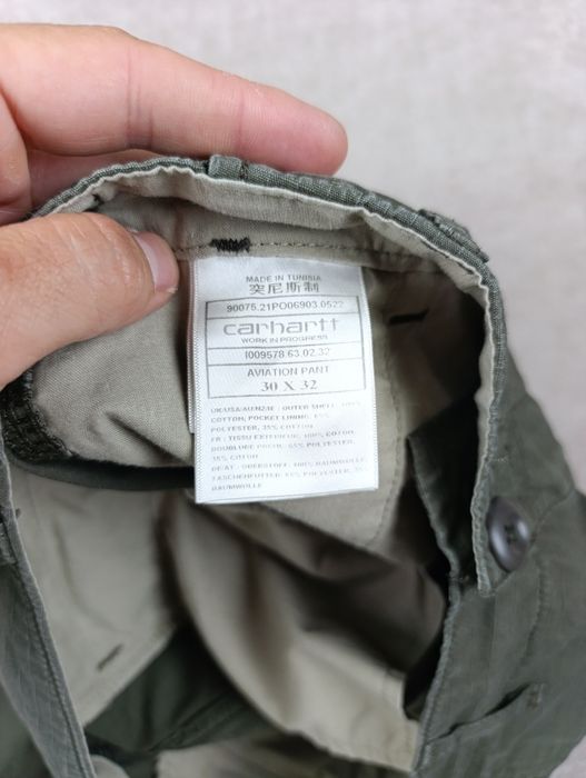 Мужские карго штаны carhartt wip aviation cargo pants