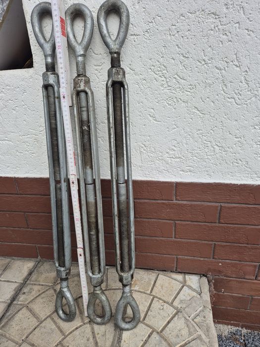 Duża śruba rzymska 80 cm pręt 20 mm oko oko okazja!