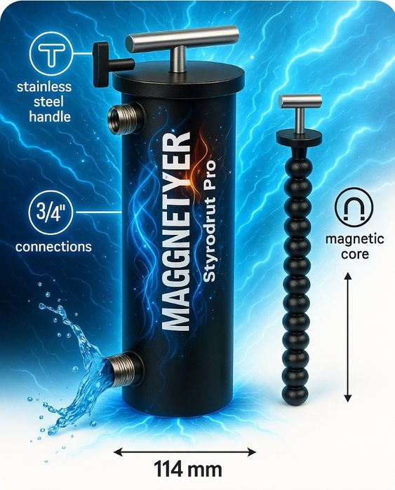 Magnetyzer Filtr NAJLEPSZY Styrodrut PRO55 3/4 duży 55 cm x 11.5 cm