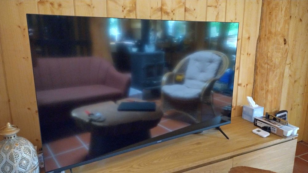 Telewizor Sharp 55 Telewizor Sharp 55 cali 4K Smart TV USZKODZONA MATRYCA [Model: 55HL5765E] Na części