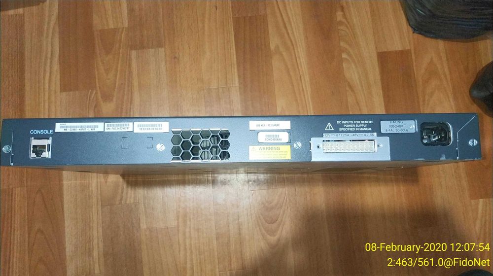 PoE-комутатор Cisco Catalyst WS-C2960-48PST-L