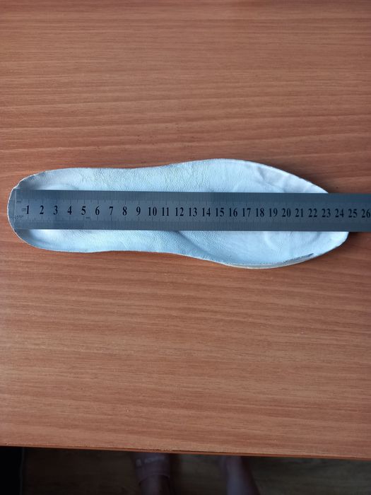 Мокасины белые кожаные