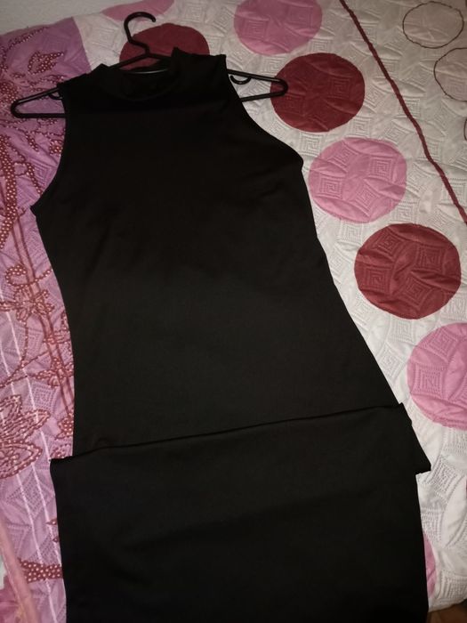 vestido preto, tamanho S