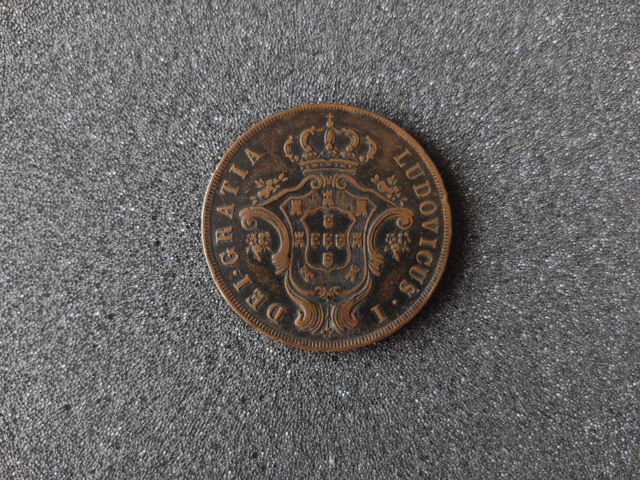 Moeda de 20 Réis 1865 Bonita