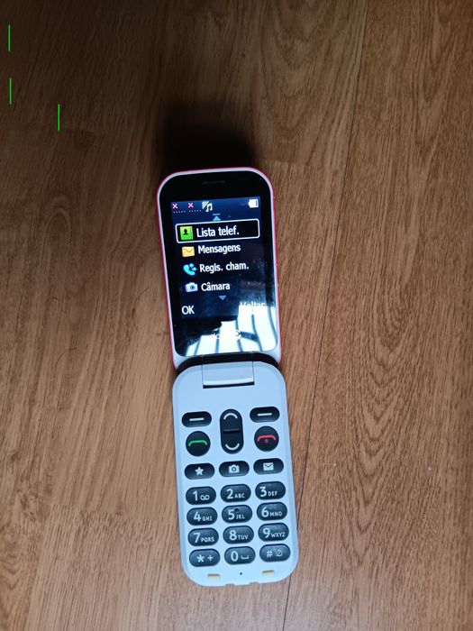 Telemovel facil de usar botão SOS