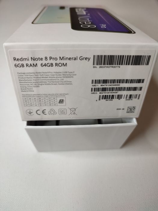 Xiaomi redmi note 8 Pro, 6/64Gb, NFC