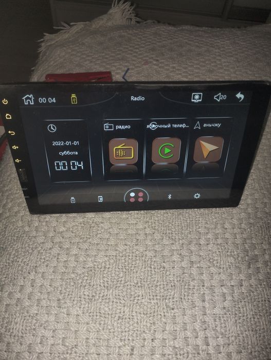 Магнітола 1 din , car play andoid avto  ,mirror link 9 дюймів екран