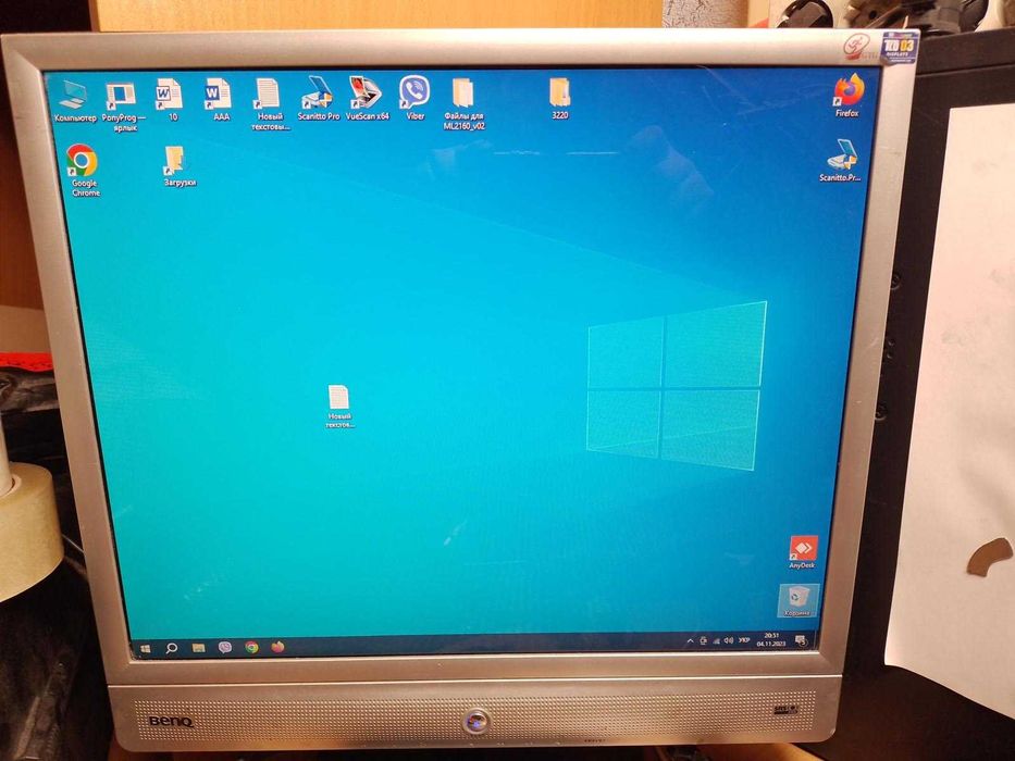 19" ЖК монитор BenQ FP91V+ в отличном состоянии