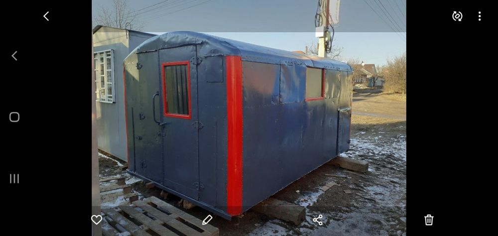 Сдам вагончик строительный бытовку