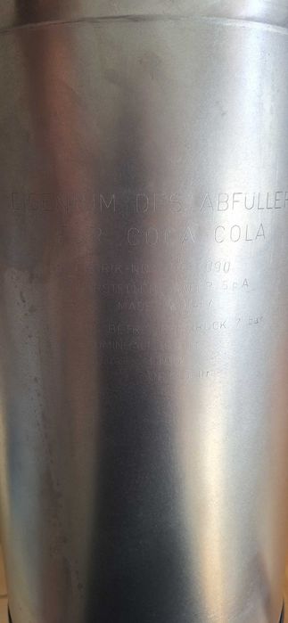 Keg Cornelius 18L Coca-Cola Ball Lock Pokrowiec Zestaw Ciśnieniowy