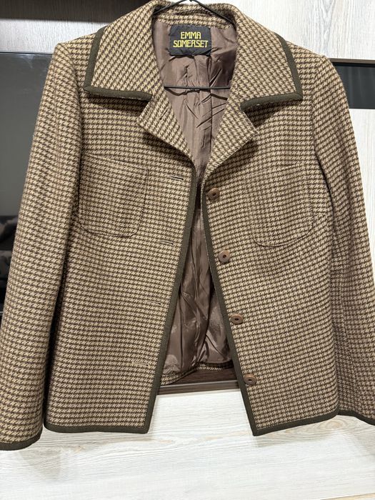 Стильний костюм з спідницею вовна, альпака S/M