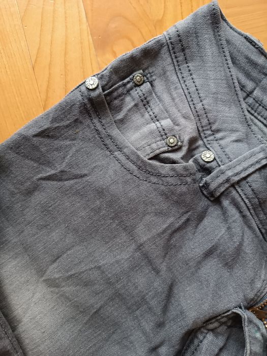 Spodnie jeansowe damskie 38M-40L szare