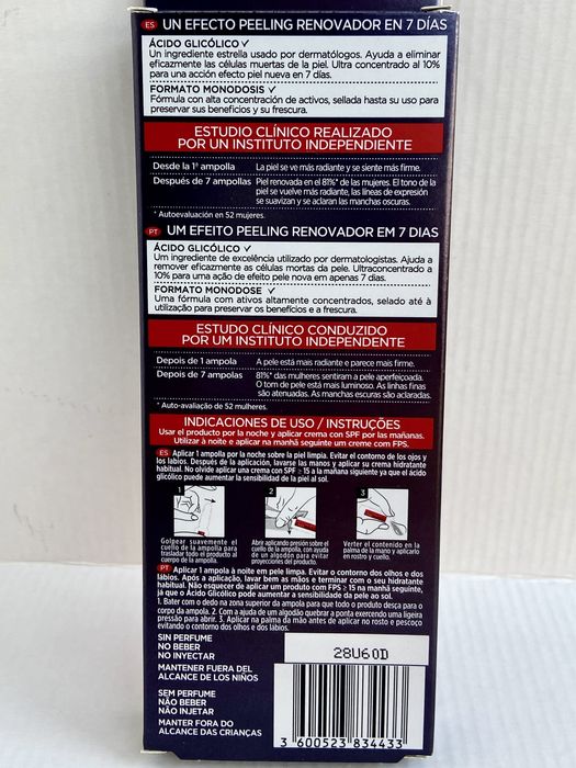 Ampolas Revitalift Laser