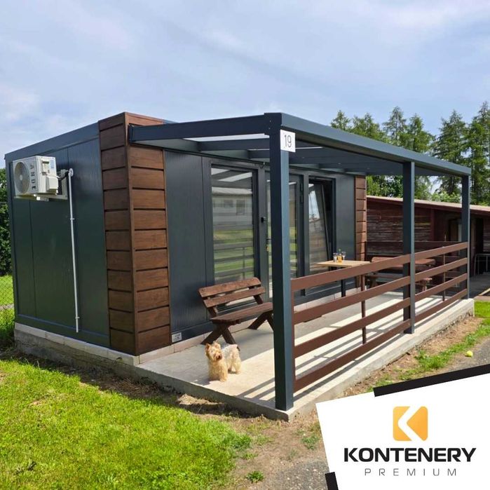 Kontener biurowy/mieszkalny 6x3 PIR 10 cm – Premium jakość – Producent