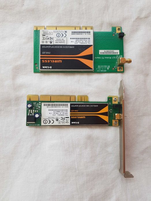 Сетевая карта D-Link DWA-520 Wireless G+ 108MBPS PCI Adapter

WIRELESS