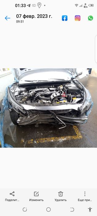 Субару Аутбек( 6 поколение )2020 2.5авт 52000км