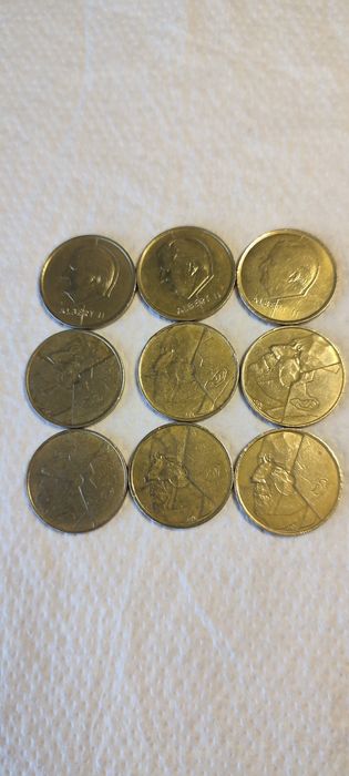 5 franków belgijskich moneta !