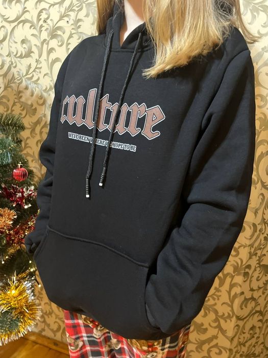 Худи на флисе новая