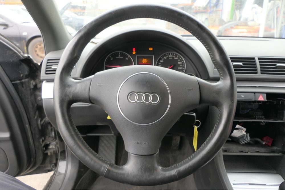 Volante audi S3 logo a4 b6 audi a3 + airbag em pele