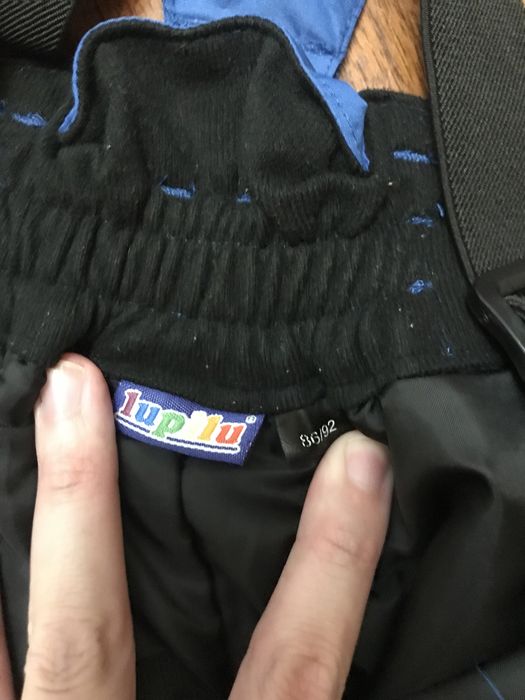 Spodnie zimowe narciarskie dziecięce 86/92 Lupilu