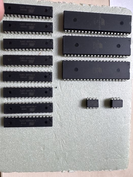 Mikrokontrolery Atmega 8 16 32 644 i attiny atmel oryginał Arduino