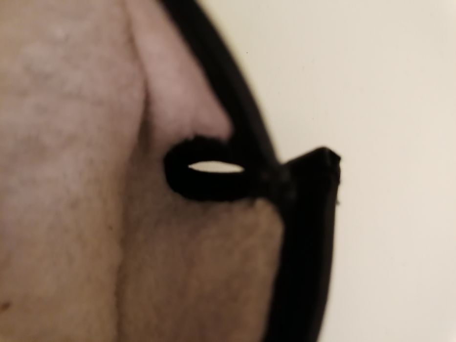 Luvas em pele para senhora tam. Único