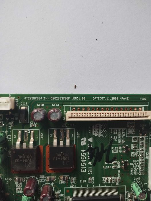 JT229HP6EJ блок питания и скалер