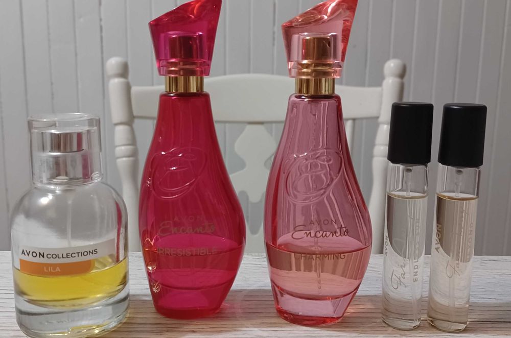 Duży zestaw perfum damskich