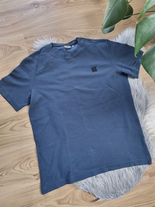 Męski t-shirt strukturalny / koszulka Tom Tailor (rozm. L)