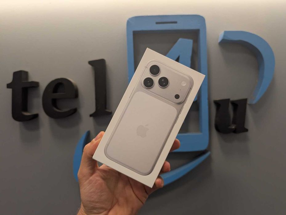 Tel4u iPhone 17 Pro silver 256GB PL karta sim dostępny!! długa35