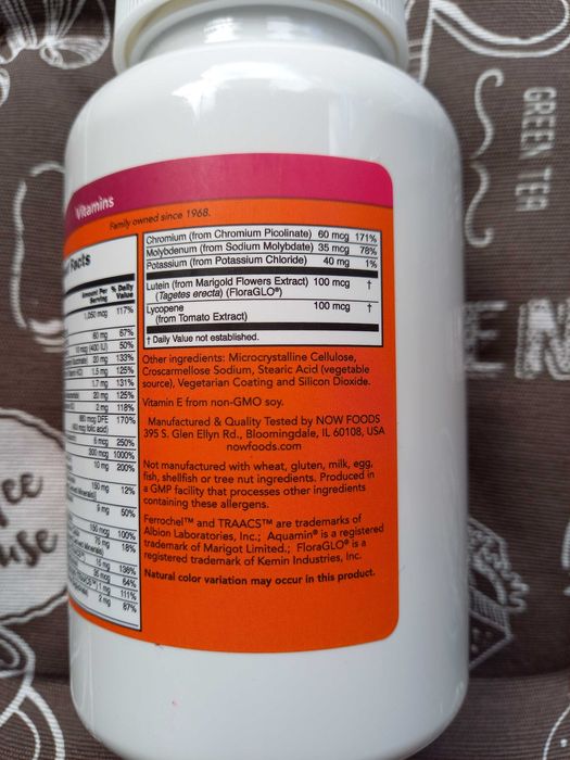 -10% Мультивитамины Daily Vits, NOW Foods, Вітаміни 30 100 120 250