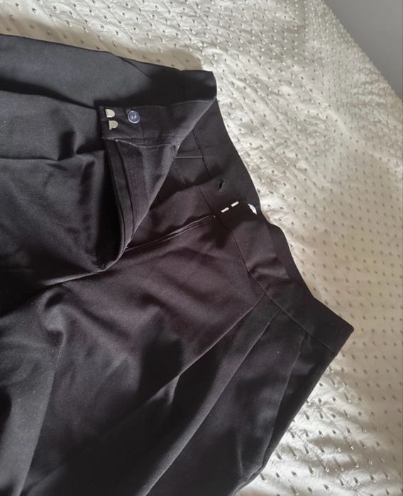 Czarne spodnie eleganckie