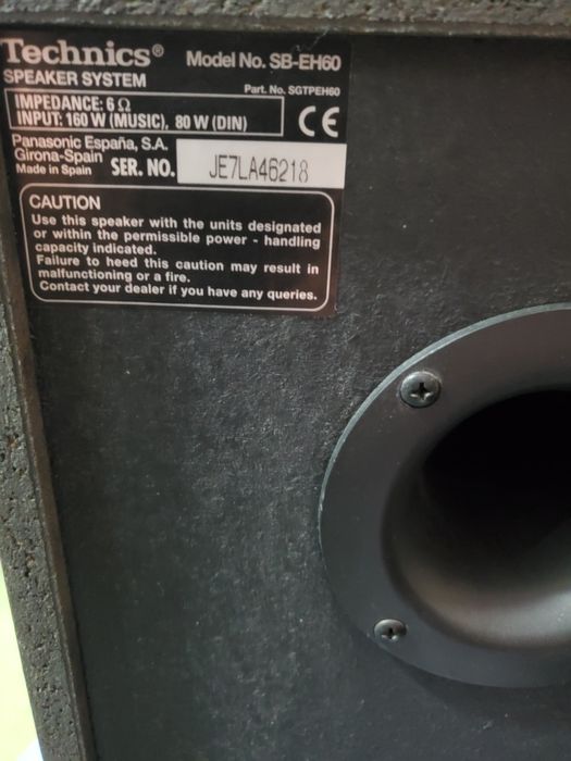 Музыкальный центр Technics  SA-EH60