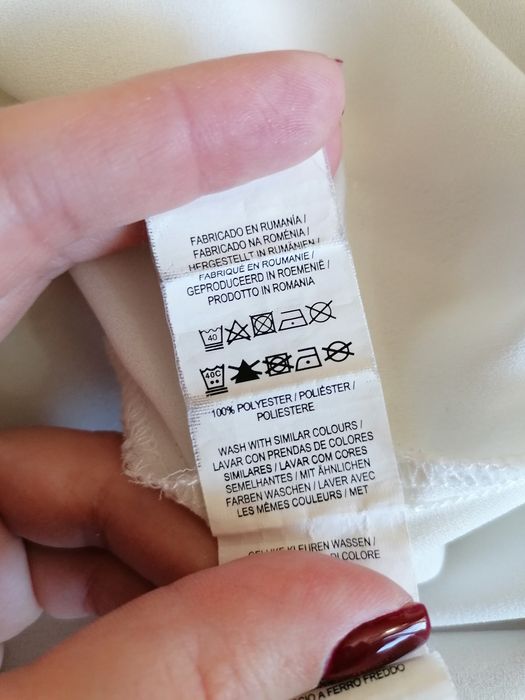 Blusa branca Primark XS