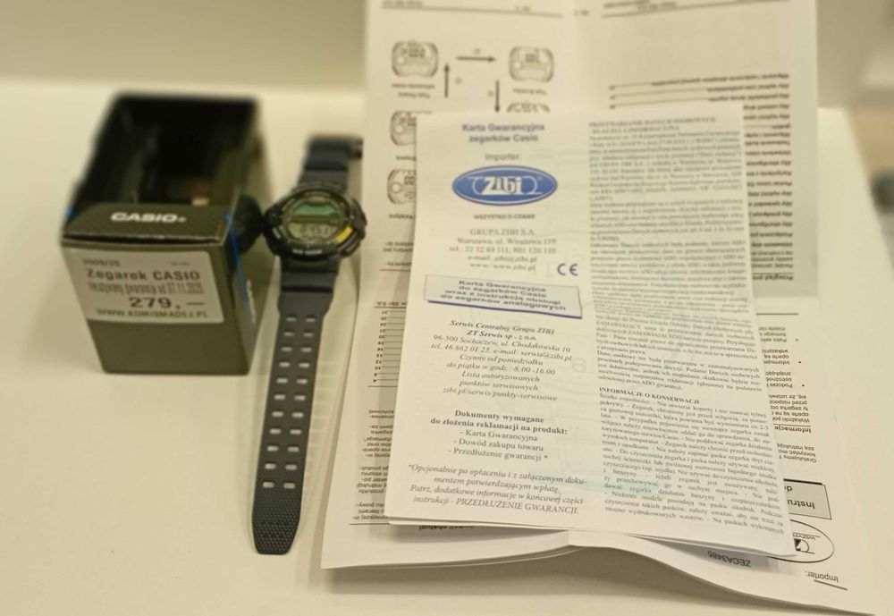 Zegarek CASIO nieużywany gwarancja od 07.11-Komis MADEJ Dębica