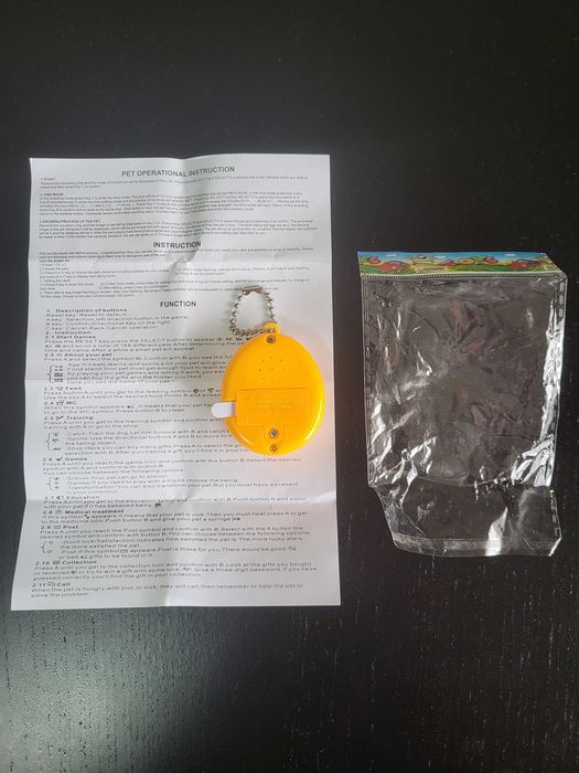 Animal virtual tipo Tamagotchi