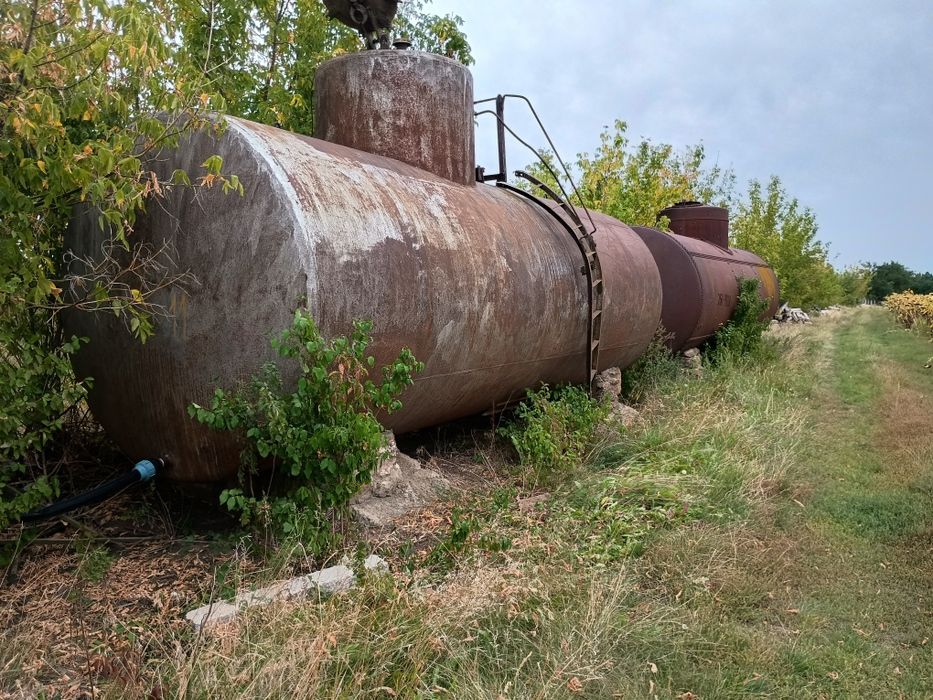 Сталеві бочки резервуари цистерни великого обʼєму для води,кас,пмм
