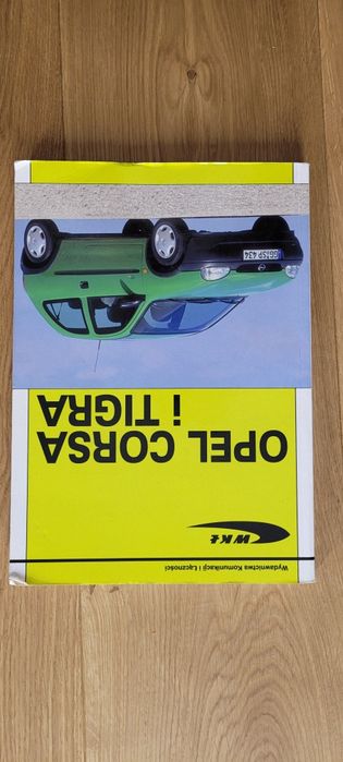 Książka opel corsa i tigra