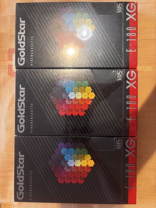 Goldstar E-180 VHS (zapakowane)