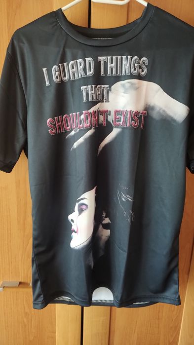 T-shirt koszulka z nadrukiem męski S