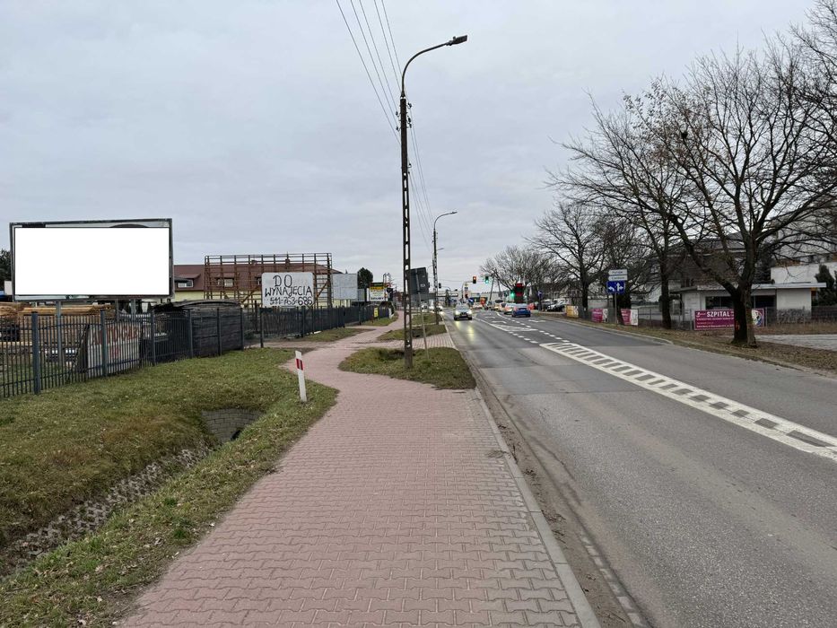 bilbord  reklamowy reklama babice nowe stare warszawska wojewódzka 580