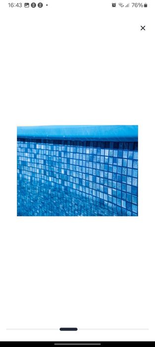 Piscina oval enterrada