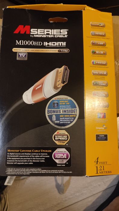 Kabel HDMI Mseries 1,21 m