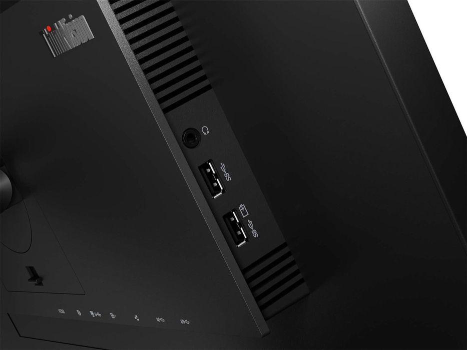 Monitor 27" Lenovo ThinkVision P27h-20 QHD HDMI USB-C Ethernet Colunas