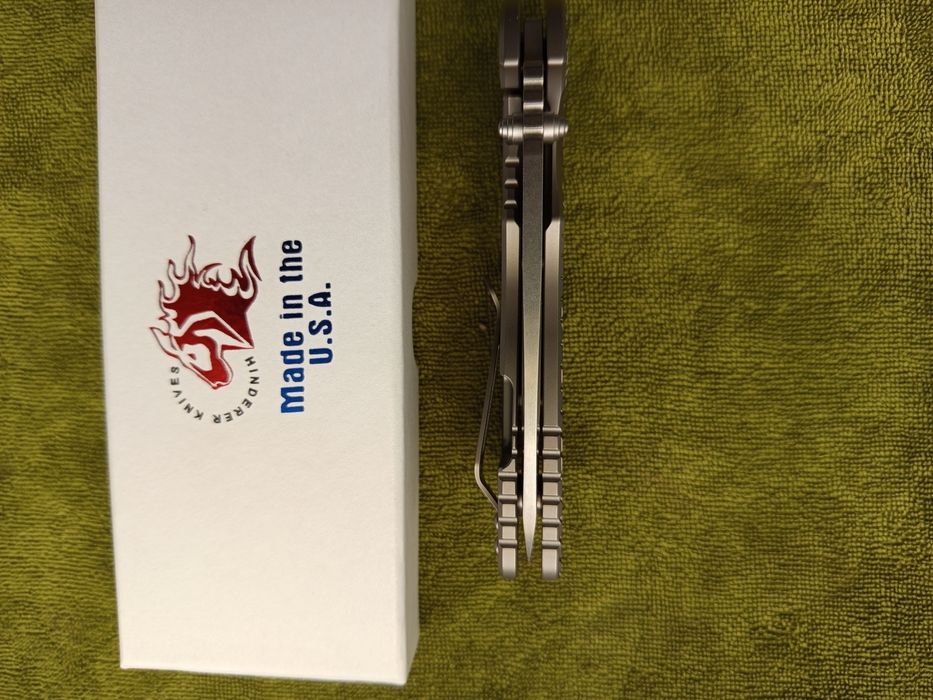 Брелок компактний EDC Hinderer XM-18 titanium